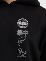 Fokus x Def World Hoodies black/off-white