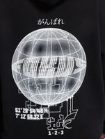 Fokus x Def World Hoodies black/off-white