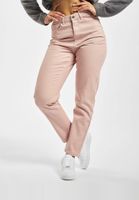 Jean mom coordonné Missguided Riot en rose
