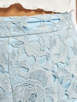 Pantaloncini coordinati in pizzo all'uncinetto Missguided blu
