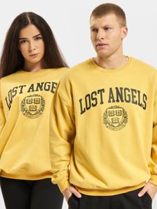 Maglione giallo NO LOVE Lost Angeles