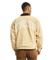 Giacca in denim beige in tela NO LOVE