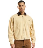 Giacca in denim beige in tela NO LOVE