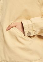 Giacca in denim beige in tela NO LOVE