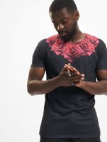 T-shirt Sik Silk Rose noir