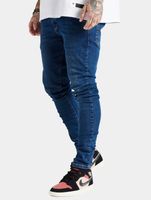 Sik Silk Denim Slim Fit Schmal geschnittene Jeans blau