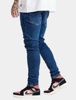 Sik Silk Denim Slim Fit Schmal geschnittene Jeans blau