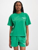 The Couture Club Season Logo Relaxed Cotton T-Shirts grün