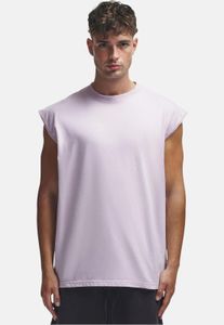 2Y Premium Globus Oversize Ärmelloses Shirt violett