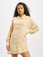 Missguided Strukturiertes Utility-Hemdkleid in Pfirsich