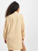 Missguided Strukturiertes Utility-Hemdkleid in Pfirsich
