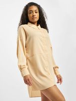 Missguided Strukturiertes Utility-Hemdkleid in Pfirsich