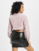 Missguided Kurze, leichte Shell-Jacke mit Fronttasche in Rosa