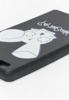 Qui t'a tiré dessus ? Coque Huawei P10 noire avec logo lapin