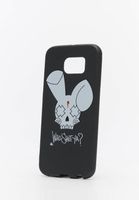Qui t'a tiré dessus ? Coque Samsung noire avec logo lapin pour NOTE 5