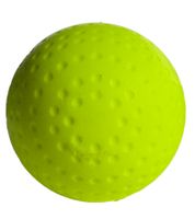 Juego de 6 pelotas de hockey SCOOP X-Treme con diseño de hoyuelos, equipamiento deportivo, NI266446, amarillo neón