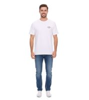 Confezione da 2 T-shirt basic da uomo U.S. SPORT AMERICA in cotone, girocollo, manica corta, blu/bianco
