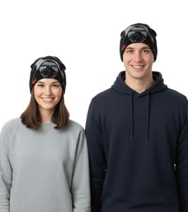 Star Wars Das Erwachen der Macht Beanie Strick-Mütze mit Kylo Ren Gesicht KC505011STW Schwarz