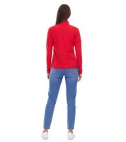 NIKE Dry Element Longsleeve Damen Trainings-Top mit Half-Zip Sweatshirt mit Dry-Fit NT0316-657 Rot