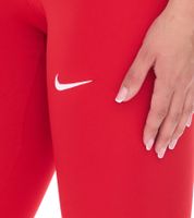 NIKE Sporttight Damen Trainings-Hose mit DRI-FIT-Technologie leichte Sport-Hose atmungsaktive Fußball-Hose Slim-Fit NT0314-657 Rot