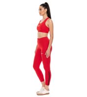 NIKE Sporttight Damen Trainings-Hose mit DRI-FIT-Technologie leichte Sport-Hose atmungsaktive Fußball-Hose Slim-Fit NT0314-657 Rot