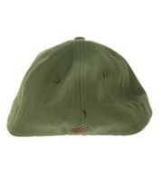Elm Street Unisex Trucker Cap, Baseball Cap with a Destroyed Look, Cotton Cap, Fan Hat TC105444NOE, Olive Green/Red
