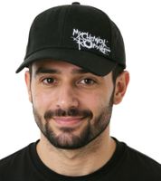 My Chemical Romance Unisex Cap Cotton Cap with Slightly Curved Brim Baseball Cap TC111925MCR Black/White