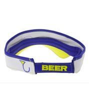 Drinking Team Unisex Visor Cap, Stylish Cotton Cap, Party Accessory, 7178BOY White