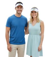 Drinking Team Unisex Visor Cap, Stylish Cotton Cap, Party Accessory, 7178BOY White