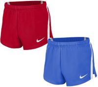 Short d'entraînement NIKE Stock Fast 2 pour enfant avec technologie Dri-FIT, short de football pour filles et garçons, short de sport NT0305, rouge ou bleu