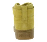 PUMA Suede Platform Mid Damen Plateau-Sneaker Echt-Leder Hi-Top Sneaker 366018 03 Sand-Beige
