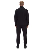 Maglione da allenamento in pile da uomo LOTTO con cerniera MPFX1000NET Nero