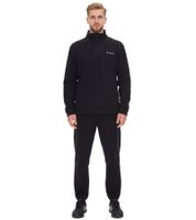 Maglione da allenamento in pile da uomo LOTTO con cerniera MPFX1000NET Nero