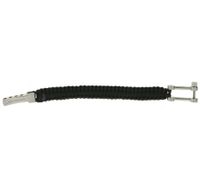 I-BRACE Paracord Armband Survival-Seil zum Armband geflochten aus reißfestem Parachute Cord 550 Cord IB1001 Schwarz