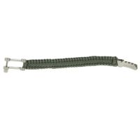 I-BRACE Paracord Armband Survival-Seil zum Armband geflochten aus reißfestem Parachute Cord 550 Cord IB1003 Khaki