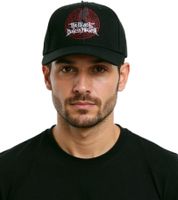Casquette en coton avec logo brodé, groupe de death metal THE BLACK DAHLIA MURDER, TC107572BDM, noire