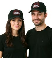 Casquette en coton avec logo brodé, groupe de death metal THE BLACK DAHLIA MURDER, TC107572BDM, noire