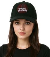 Casquette en coton avec logo brodé, groupe de death metal THE BLACK DAHLIA MURDER, TC107572BDM, noire