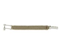 I-BRACE Paracord Armband Survival-Seil zum Armband geflochten aus reißfestem Parachute Cord 550 Cord IB1019 Beige