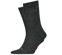 11 Pairs of HEAD All Sports Socks for Men and Women, Training Socks, Sports Socks, 701236921 004 Black/Gray