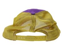 Casquette de baseball unisexe Pussycat Dolls avec empiècement en maille respirante, en coton, style fan, TC110470PCD, violet/doré