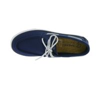 SPERRY Bahama 2.0 Canvas Boat Shoes, Sustainable Women's Casual Shoes with Memory Foam Sole, STS88706 Navy