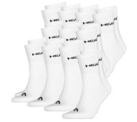 11 pairs of HEAD All Sports socks for men and women, training socks, sports socks 701236921 in black, blue, gray, and white