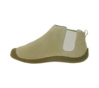 KEEN Mosey Chelsea Women's Ankle Boots, Genuine Leather Slip-On Shoes with Removable Footbed in Brown or Beige