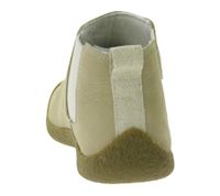 KEEN Mosey Chelsea Women's Ankle Boots, Genuine Leather Slip-On Shoes with Removable Footbed in Brown or Beige