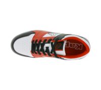 Baskets Kappa Logo Rernal 2 pour homme, chaussures décontractées, à lacets, d'entraînement, 341X2DW, noir/rouge/blanc ou blanc/vert