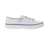 Baskets décontractées SPERRY Crest Vibe en toile pour femme, chaussures durables au quotidien, à enfiler, STS884, rose flamant rose ou blanc