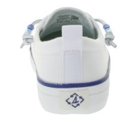 Baskets décontractées SPERRY Crest Vibe en toile pour femme, chaussures durables au quotidien, à enfiler, STS884, rose flamant rose ou blanc