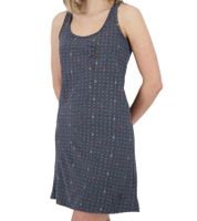 Robe courte femme ALIFE AND KICKIN CamyAK B, robe d'été en coton à pois, bleu marine ou rose