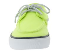 SPERRY Bahama 2.0 Canvas Boat Shoes: Sustainable Women's Casual Shoes with Memory Foam Sole in Navy, White, Pink, or Lime Green